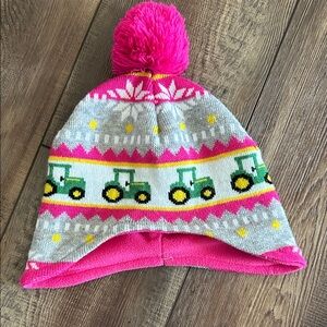 John Deere Toddler Girls’ Tractor Hat